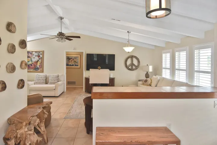Foyer, living room