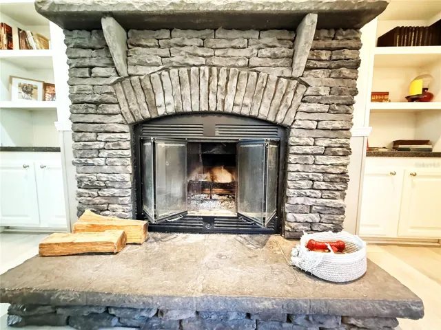 wood burner. stone. fireplace.