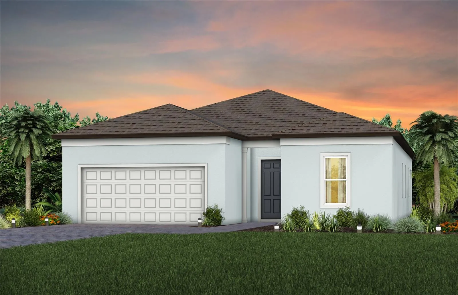 Exterior Rendering, Elevation FM1