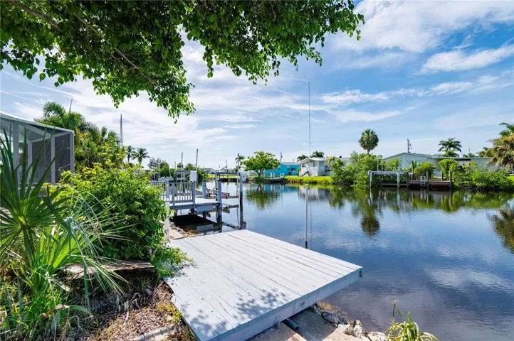 Dock and water
