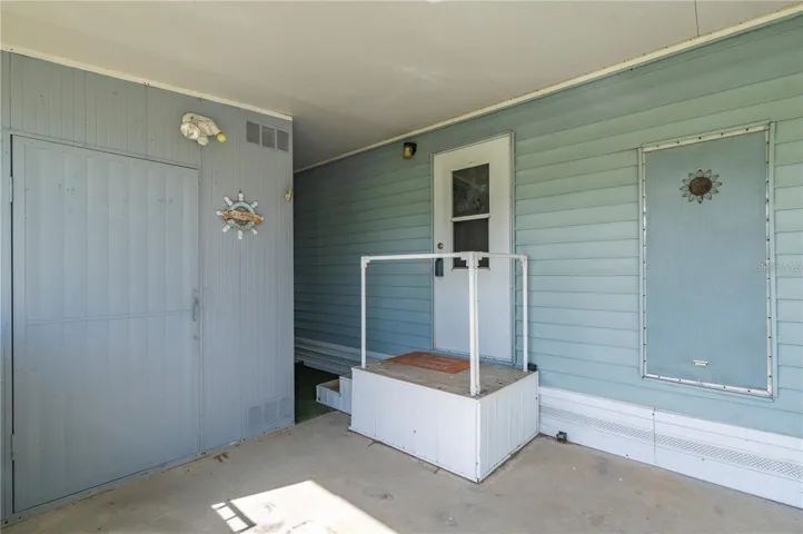 Front entrance