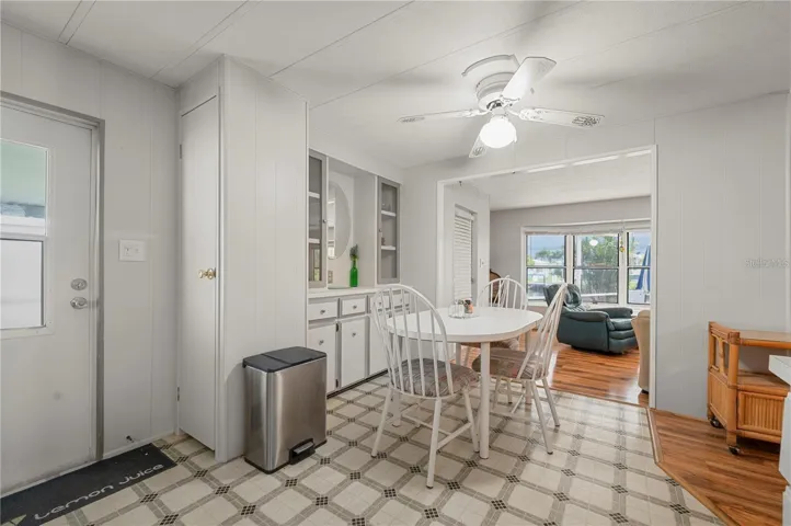 Kitchen to Dining space
