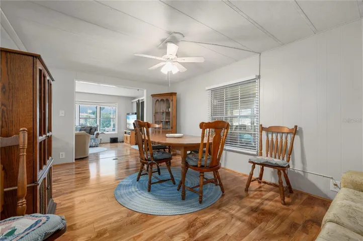 Enjoy multiple locations to look at the water or the pool