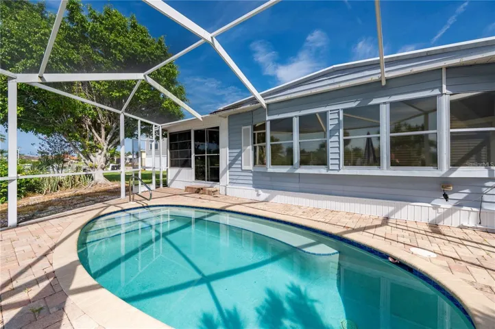 Private Pool and screened lanai and lounge area