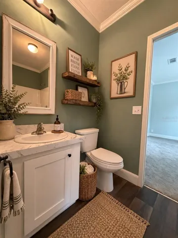 Jack &amp; Jill Bathroom- Room has been virtually staged
