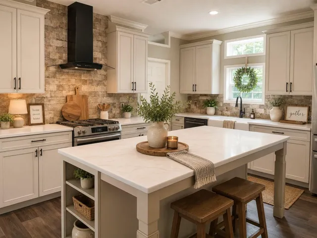 Kitchen - Room has been virtually staged