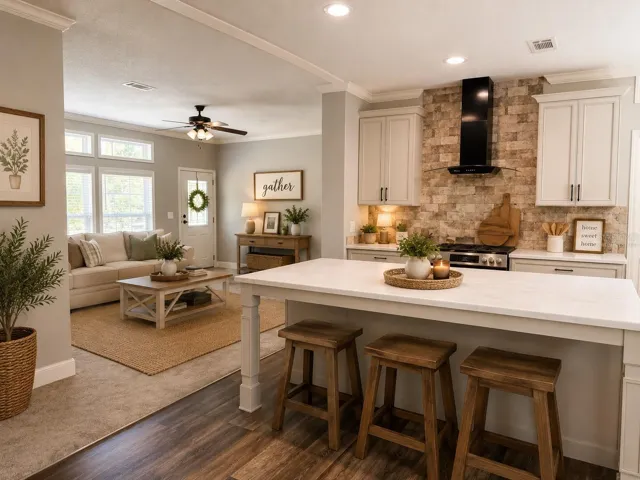 Kitchen - Room has been virtually staged