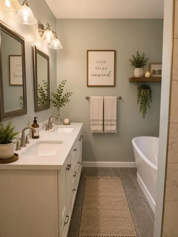 Primary Bath - Room has been virtually staged