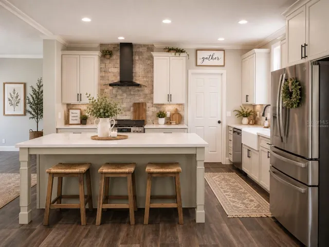 Kitchen - Room has been virtually staged
