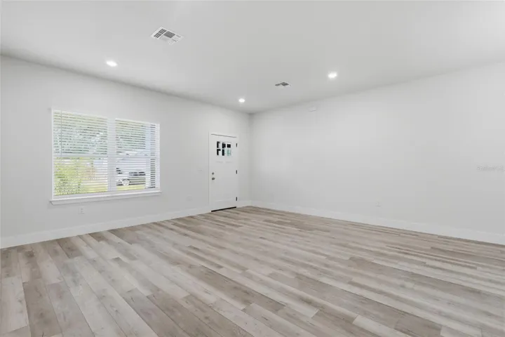 Luxury vinyl plank floor throughout the entire house