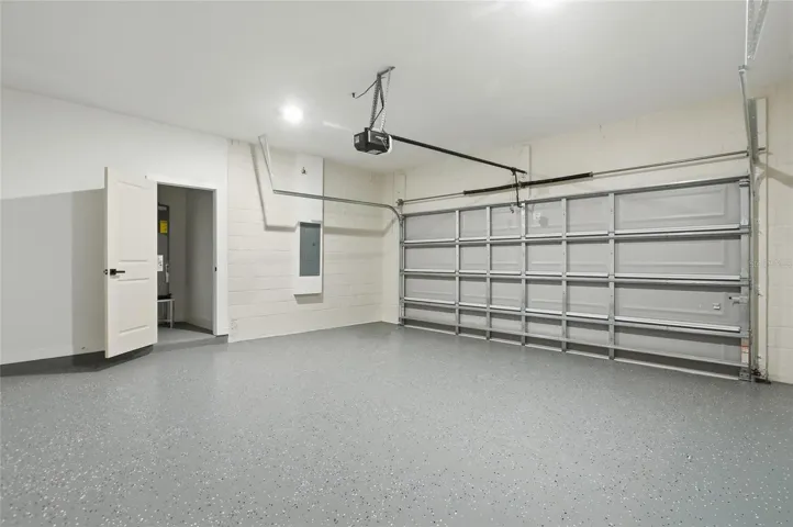 epoxy covered floors- extra storage space
