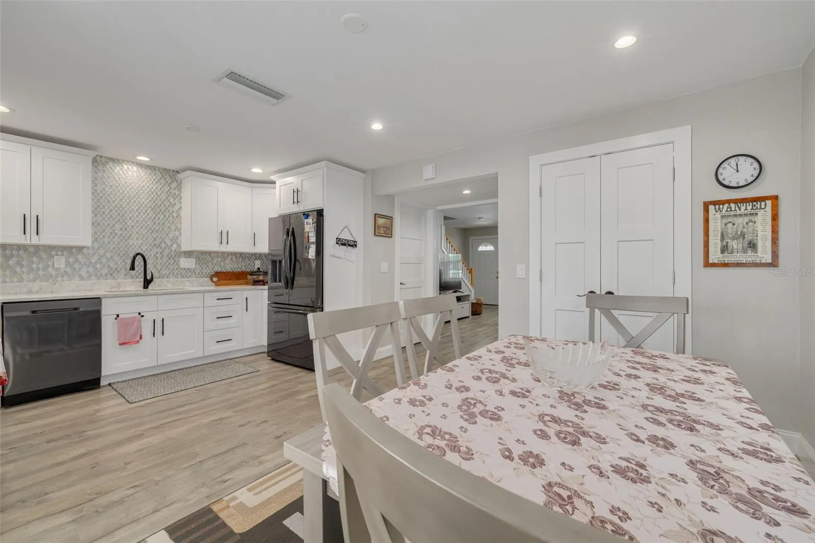 Beautiful Dining space just off the kitchen, perfect space for entertaining.
