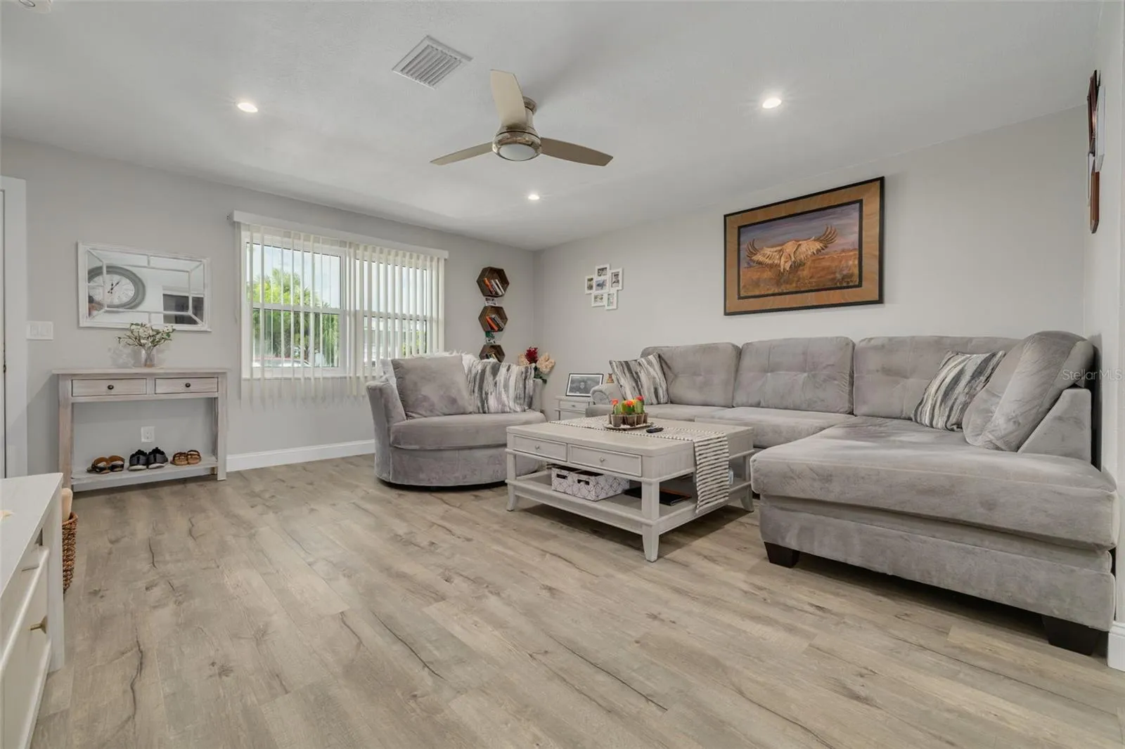 Beautiful High-End Luxury Vinyl flooring is a breeze to keep clean and sparkeling!