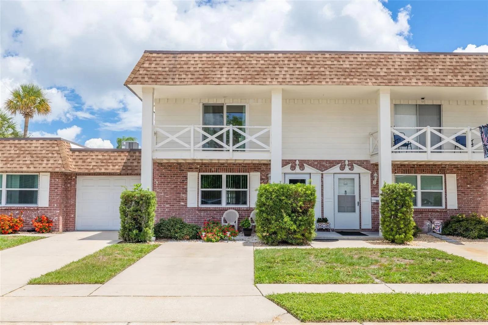 You'll love the outdoor balcony which faces South and offers a shaded outdoor sitting space with a nice breeze.