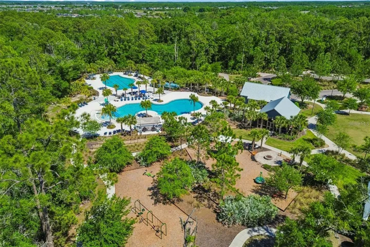 Main pool walking distance from house