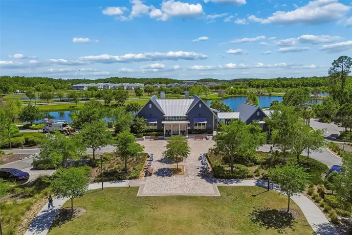 Clubhouse walking distance from house