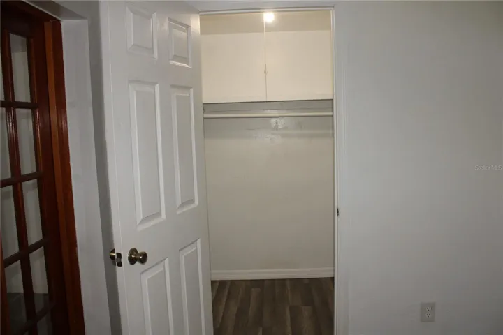 Master bedroom walk in closetr