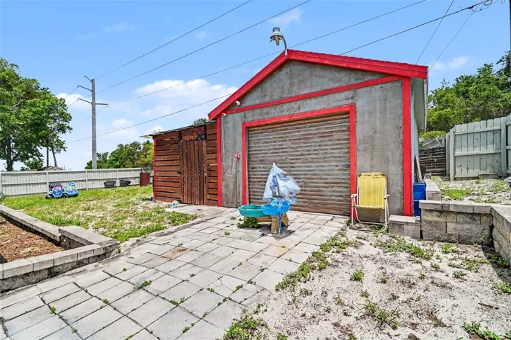 second garage building