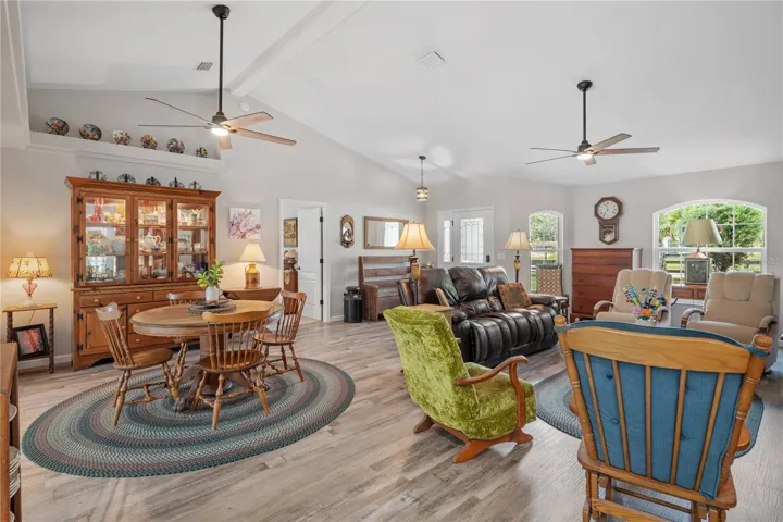 Dining Room and Living Room