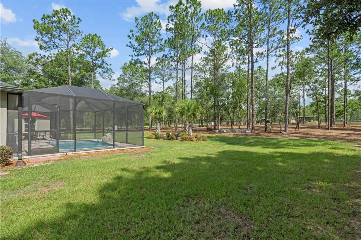 Over 2 acres of well maintained land