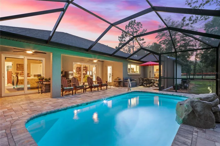 Lighted Pool
