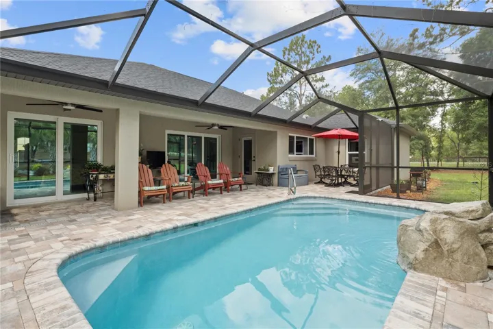 Screened and Heated Pool