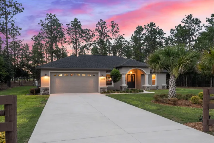 From the Driveway Entrance