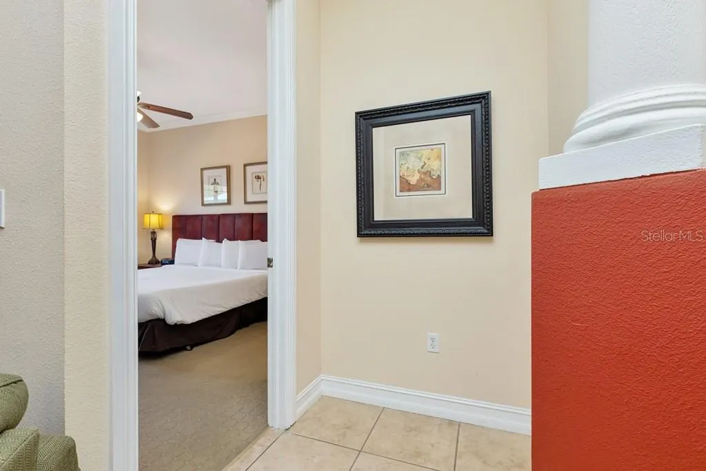 Hallway to master
