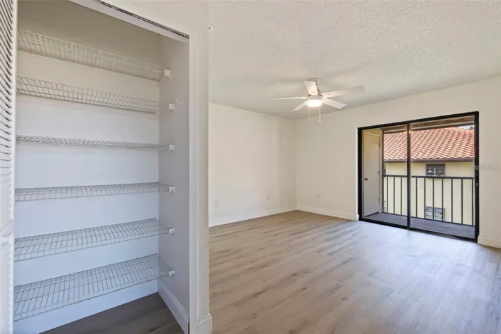 Master Bedroom.  1 out of 2 closets