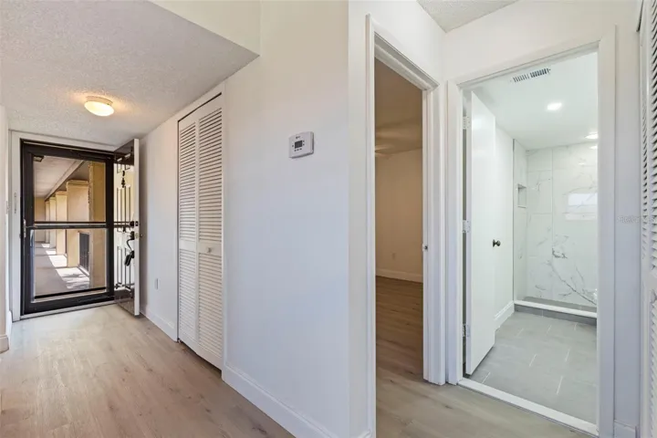 Front door, Hallway Bath and 2nd Bedroom