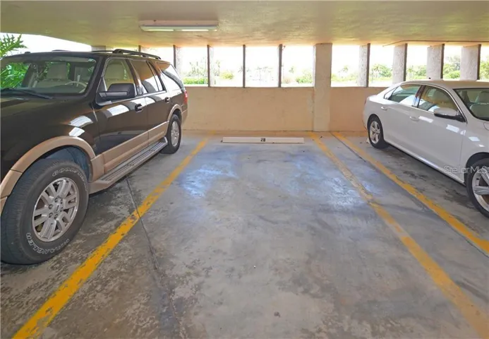 Assigned parking space