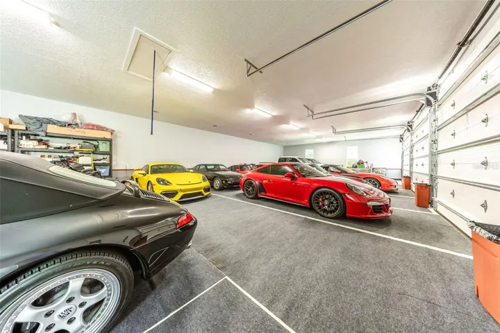 Detached air conditioned garage