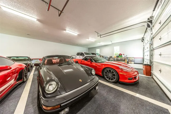 Detached air conditioned garage