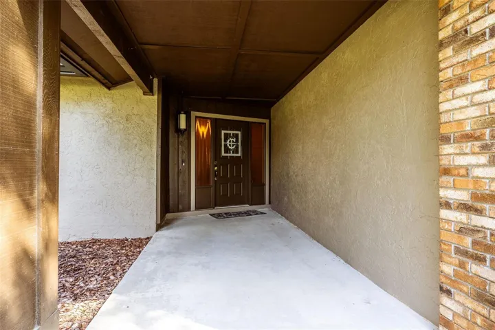 Front entrance