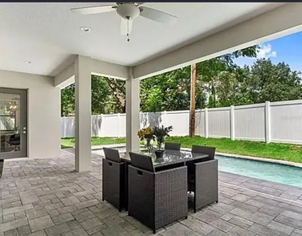 Back patio