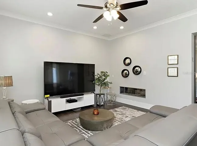 Family TV room