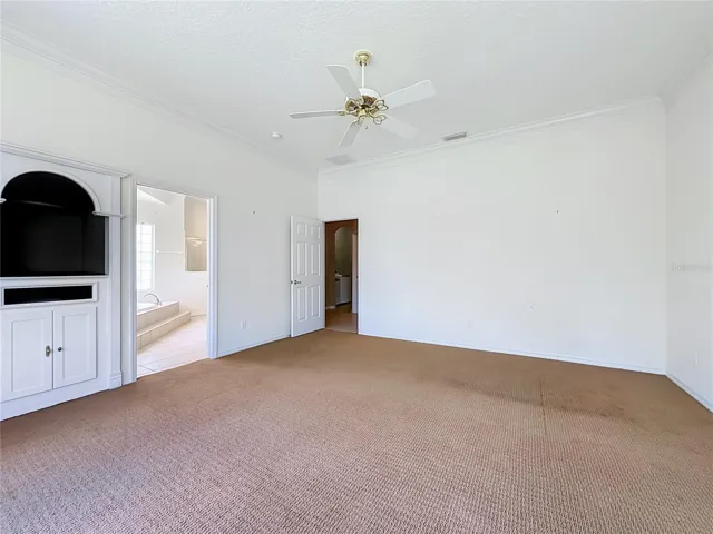 View of the Primary Bedroom Facing the Bathroom