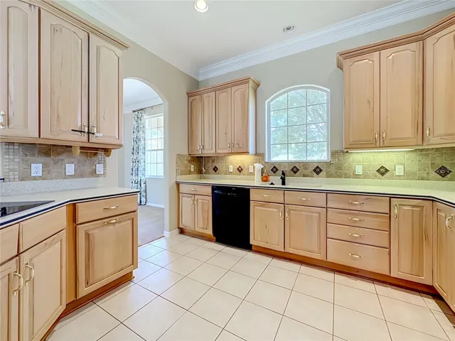 View of the Kitchen Facing the Formal Dining Room
