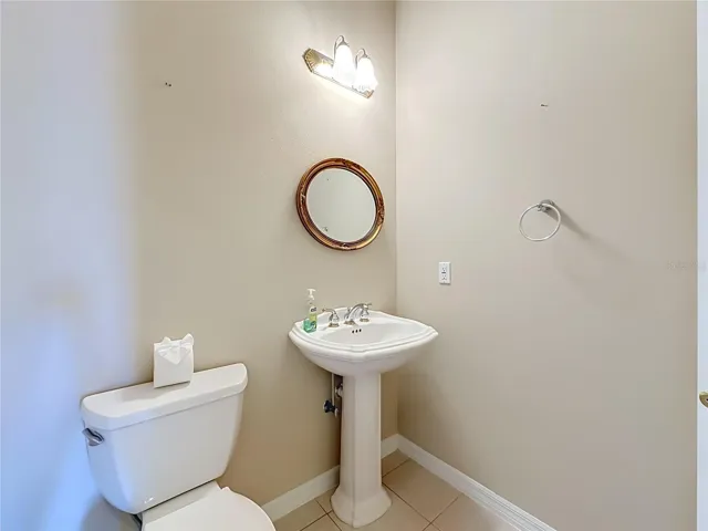 View of the Half Bathroom