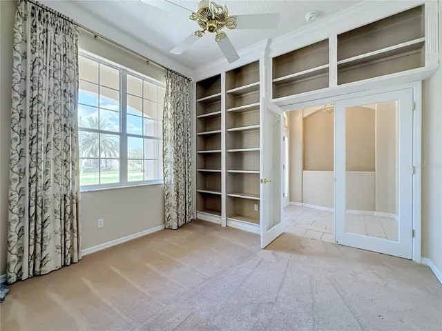 View of Fourth Bedroom/Office Built-Ins