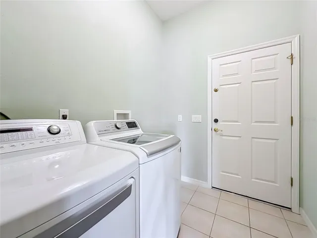 View of the Laundry Room