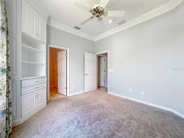 View of Gust Bedroom#2 with Built-Ins