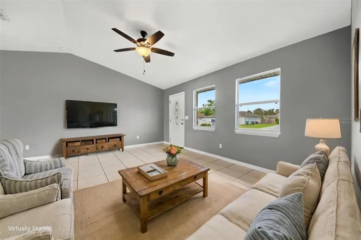 *Virtually Staged Living Room/Entry*