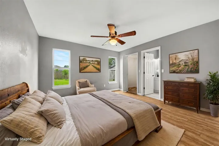 *Virtually Staged Primary Bedroom*