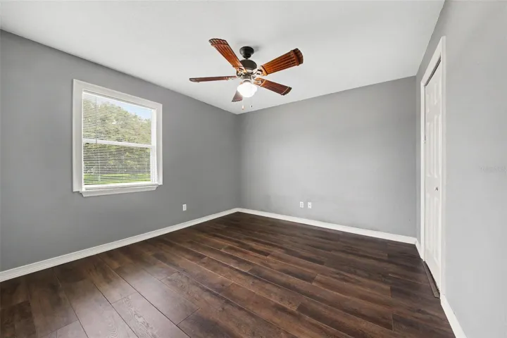 Bedroom 2 (larger) Flexible secondary bedrooms are perfect for guests, little ones, a home office, or hobby space.