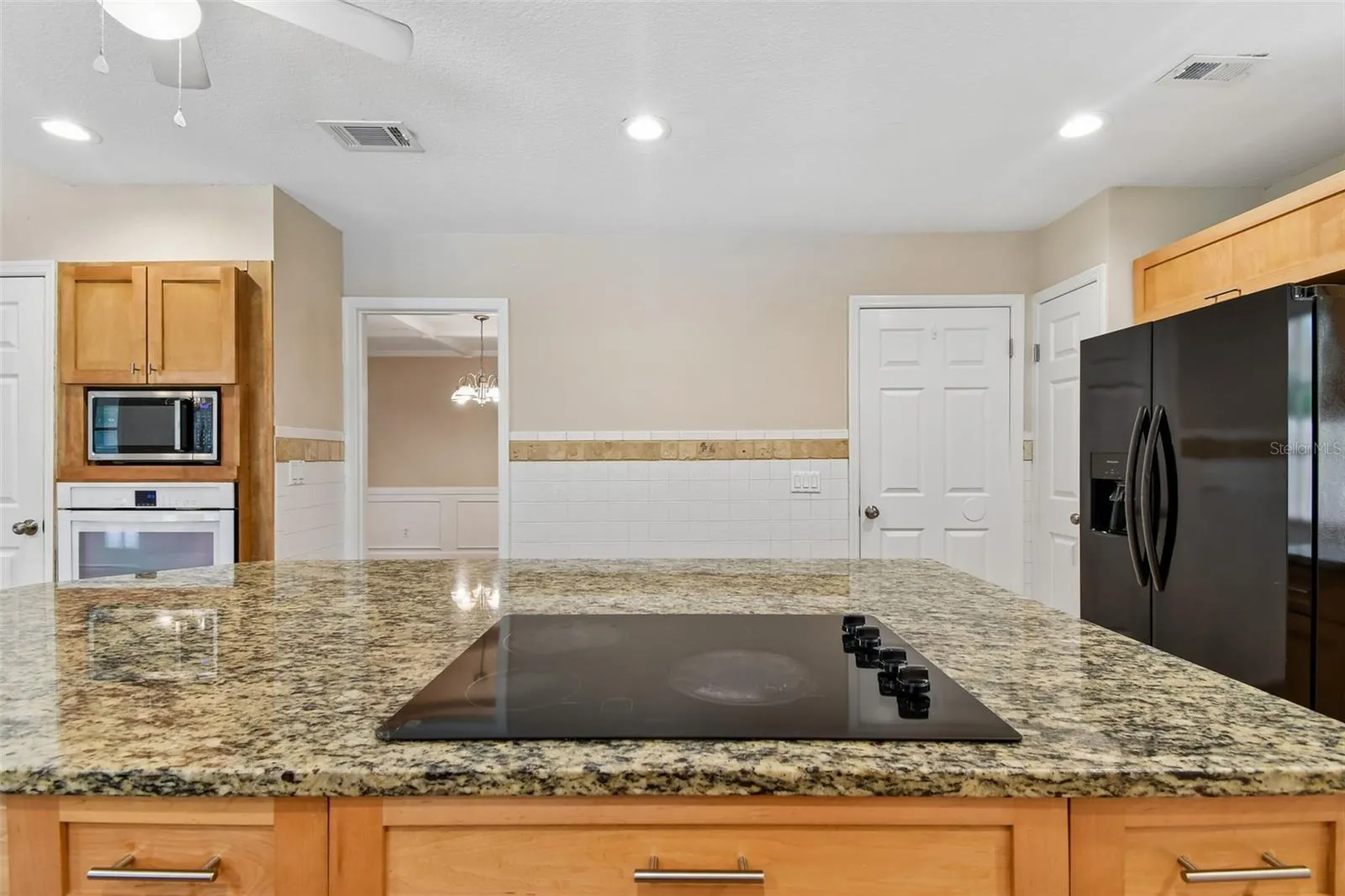 Cooktop in Island