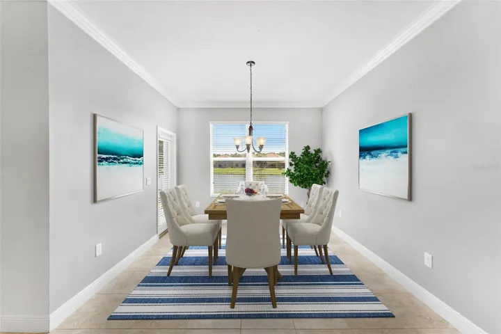 Dining Room -staged