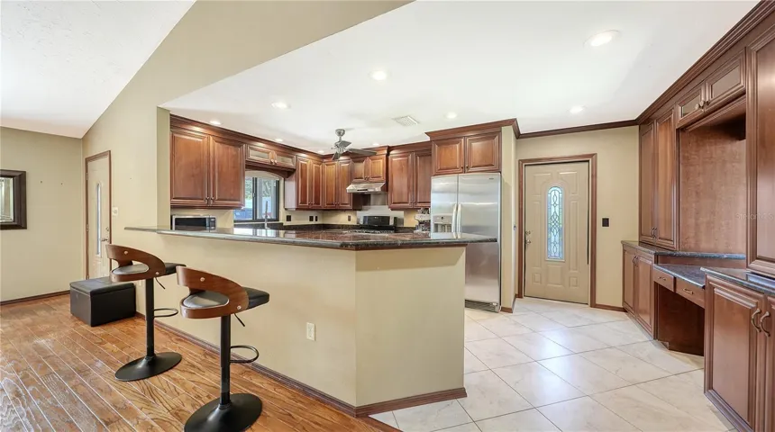 Open Concept Kitchen, Dining and Living Room