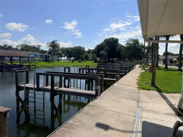 Marina boat slips