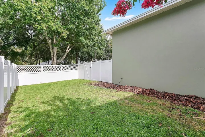 Generous yard with ample room to add a pool.